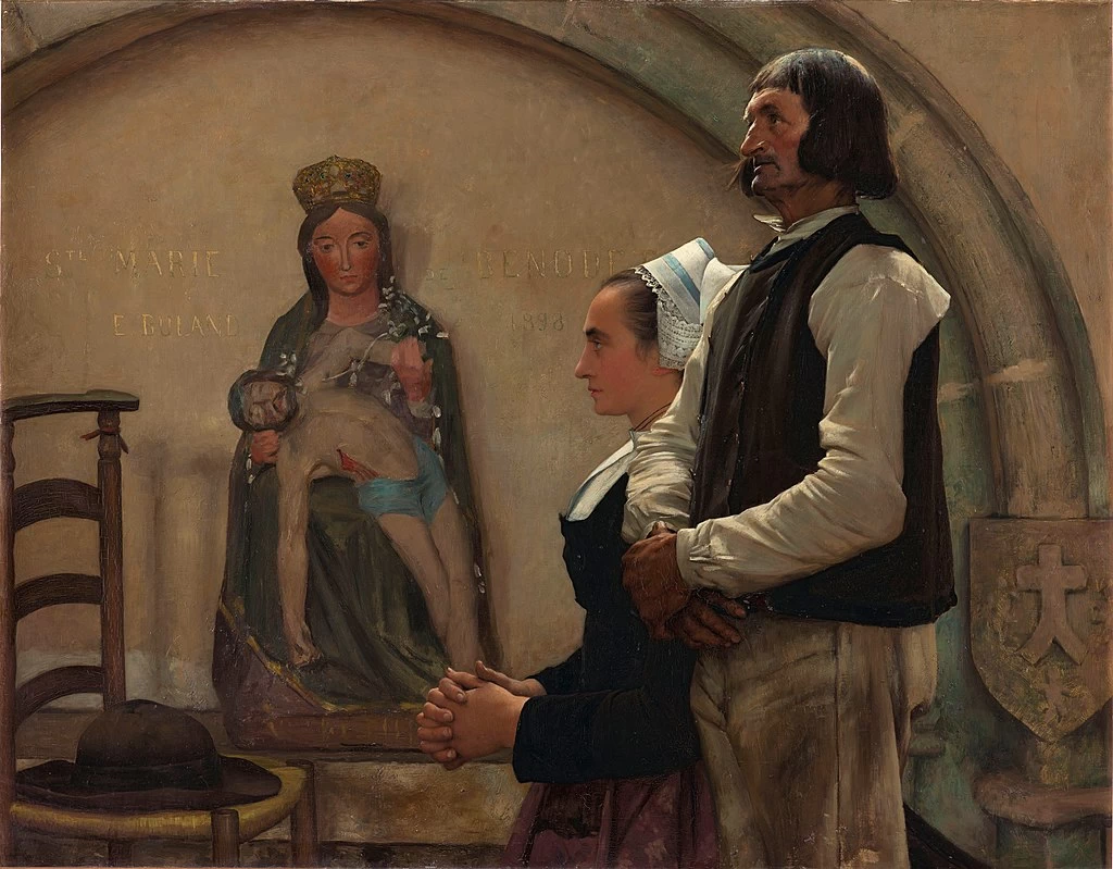 Visita alla Vergine di Benodet - Musee des Beaux, Arts, Quimper